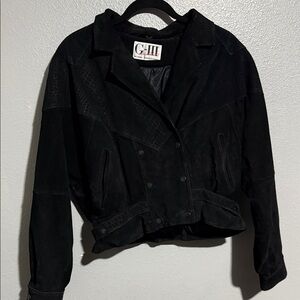 Vintage G-III Women's Black Leather Jacket